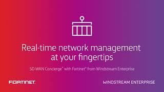 SD-WAN Concierge™ with Fortinet from WE: Real-time network management at your fingertips