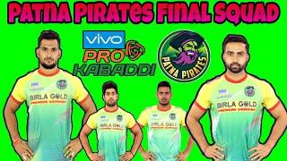 PKL 2021 | Patna Pirates Final Squad 2021 | Patna Pirates Team 2021 | Pro Kabaddi Season 8