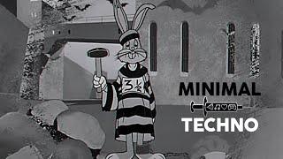 Classic Minimal Techno Cartoon Tripping 2024 Bugs Bunny in Prison (Boris Brejcha Style) by RTTWLR