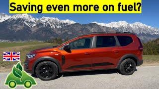 Dacia Jogger TCe 110 - real-life consumption test done by a professional ecodriver