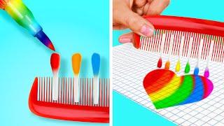 Drawing & Painting Challenge! School Drawing Ideas & Tricks by YayTime! FUN