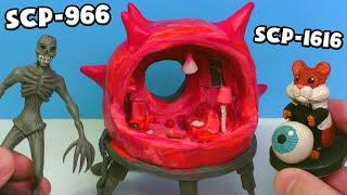 Making SCP-002, SCP-966  and SCP-1616 with Clay