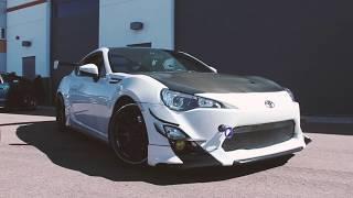 Stanced Scion FRS on Advan RZII Wheels // 18s // Fitment Specs