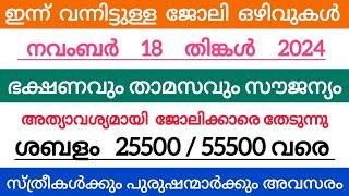 2024 Kerala Job vacancy/latest job vacancy in kerala/kerala job vacancy today/job vacancy 2024