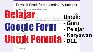 Cara Membuat Google Form di Laptop