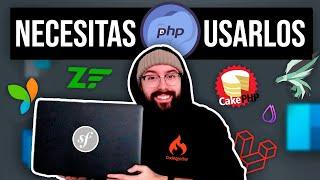 ¡Los frameworks para PHP que TODO DESARROLLADOR debería UTILIZAR!  Son GRATIS y dan TRABAJO en 2023