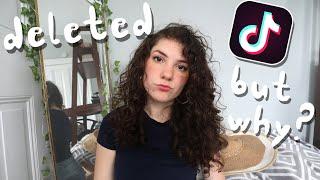 I deleted TikTok so you dont have to | why you should delete TikTok