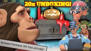 TF2: Scream Fortress 2021! (20x Case Unboxing)