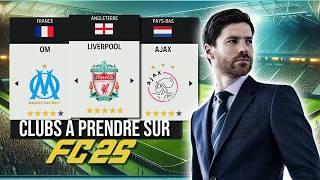 ️ 10 CLUBS à prendre ABSOLUMENT en CARRIERE MANAGER sur FC 25 ! 