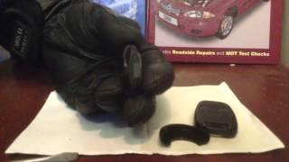 MG Rover key fob battery replacement.