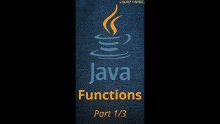 Java Functions & Examples