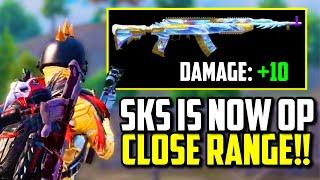 WHEN SIX FINGER PLAYER USES SKS IN CLOSE RANGE!! | PUBG Mobile