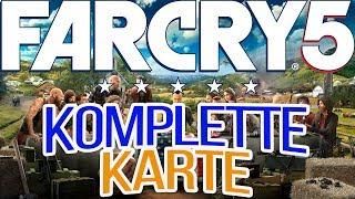 Far Cry 5 Guide - Die komplette Map (Karte) im Detail erklärt - Wo gibt es Begleiter und mehr