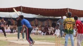 Khurram Chakwal KC as Very fast bowler in Tape ball Cricket vs Zaheer Kalia Tha batsman