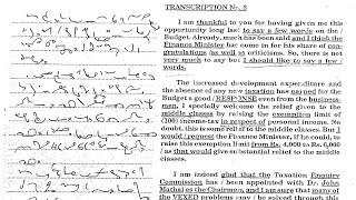 40 WPM Shorthand Dictation - Transcription No 3 - 840 Words - Volume 1 - PDF File- Kailash Chandra