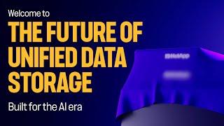 Unified data storage, built for the AI era.
