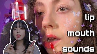 ASMR The Only Lip Gloss Application Video You’ll Need ( mouth sounds [collab w/ Rose ASMR] )