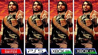Red Dead Redemption | PS5 - Xbox Series S/X - Switch | Graphics Comparison | Analista De Bits