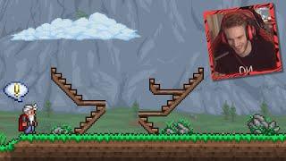 Reacting to Pewdiepie's Terraria World