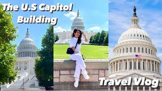 VISITING THE U.S. CAPITOL BUILDING IN WASHINGTON D.C.| Travel Vlog 2024 