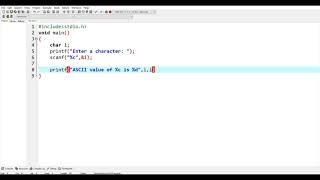 C Program to Find ASCII Value of A Character || Coding Guide for Beginners || #programming