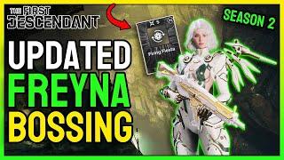 Freyna Bossing Gets Even BETTER?? (More Shots & New Tech!) Freyna Build Guide | The First Descendant