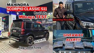 Scorpio Classic S11 Real Life Mileage Test || Giveaway!!! || Shocking Results || AutoFit TV