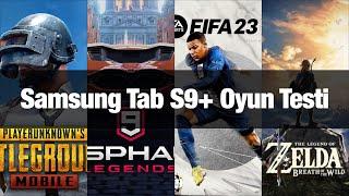 Samsung Tab S9 Plus Oyun Performansı  Pubg Mobile, Asphalt 9, Zelda Breath of the Wild, FIFA 23