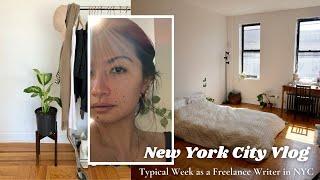 NYC Vlog | Typical Week In The Life as a Freelancer in NYC