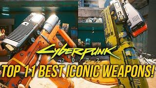 Top 11 NEW SECRET & Amazing Iconic Weapons in Cyberpunk 2077 Phantom Liberty You May Have Missed!