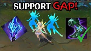 How this LUX SUPPORT Hit Rank 1! (Secret Q Trick)