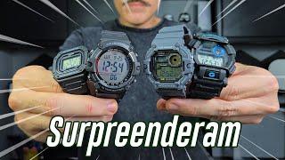 Me surpreendi com estes relógios Casio ⌚