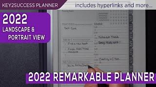 2022 ReMarkable Digital Planner