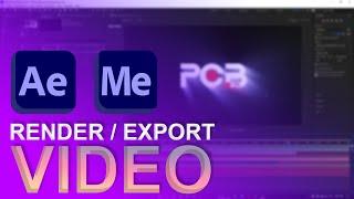 How to Render / Export Video in After Effects Using Adobe Media Encoder |Quick Tips and Trick's|2021