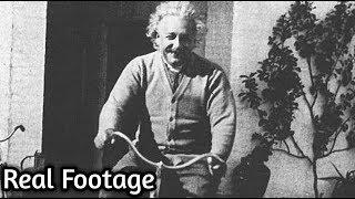 Albert Einstein Real Footage