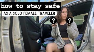 10 Safety Tips for Solo Female Travelers! #solofemaletravel