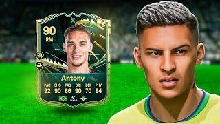 90 'King Of Egypt' Evolution Antony has SERIOUS FINESSE ⭐ FC 25 Player Review