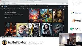 Local Offline Generative AI on Linux Part 2 : ImageGen : Southeast Linuxfest 2024
