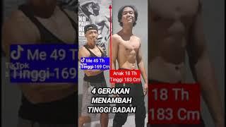 4 GERAKAN MENAMBAH TINGGI BADAN | 3 tahun 33 cm