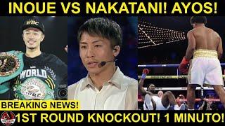 Grabe 1st Round KNOCKOUT! | Inoue gusto LABANAN si Junto Nakatani! Top 2 Boxer ng Japan