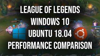 League of Legends Linux vs Windows Performance (Ubuntu Nvidia)