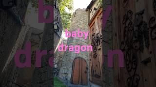 HOW TO # add a mini dragon to my collection DIY Castle Tower Chateau Tiny Home Cottage off grid Shed