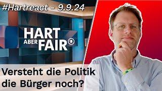 Die große Vertrauenskrise - #hartreact - Hart aber Fair - 09.09.24