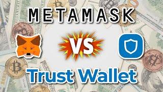 METAMASK vs TRUST WALLET || ¿Cuál es la Mejor Billetera Caliente de Criptomonedas?