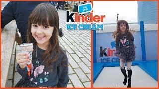 PROVIAMO I KINDER ICE CREAM!  (gelati Kinder )  *Salti di gioia per Alyssa*