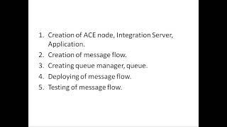 Let's create the first Message Flow in IBM ACE | IBM App Connect Enterprise #ibm #acev12 #iib #ace