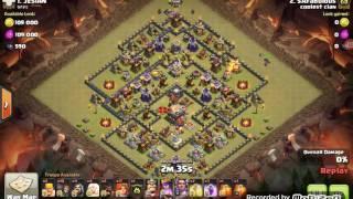 COC SAFabulous valks queen attck against #1 may 23,2016