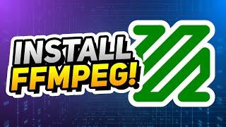 How To Install FFMPEG in 3 Minutes