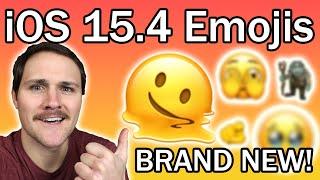 Apple released the BEST emojis ever! [New iOS 15.4.1 Emojis March 2022] | Emojis 101