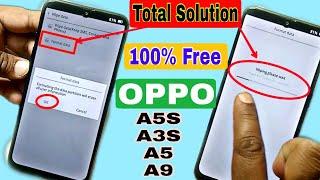 2023 Method:- OPPO A3s, A5s, A5, A9 Hard Reset - Password Unlock (Without Pc) Pattern Lock Remove